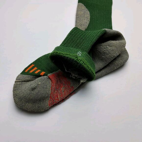 Voxx Life Terra Wool Blend Neuro Socks Outdoor Boot Crew Green Size S (Wo 4-7 ) - Picture 4 of 4